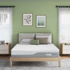 Vipbear Extra Firm Mattress Short Queen RV Mattress with Ice Silk Cover