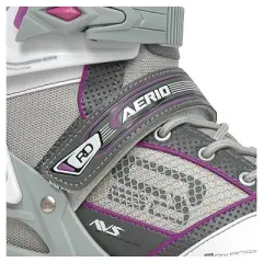 Roller Derby Women's Aerio Q-60 Inline Skates - Gray/White/Pink