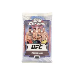 2025 Topps Chrome UFC Trading Card Value Box