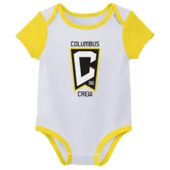 MLS Columbus Crew Infant 3pk Bodysuit