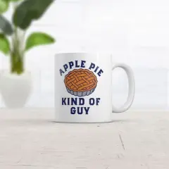 Crazy Dog Apple Pie Kind Of Guy Mug Funny Sarcastic Dessert Graphic Novelty Coffee Cup-11oz
