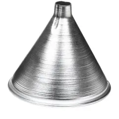 Harold Import Silver 4 in. H Aluminum 8 oz Funnel
