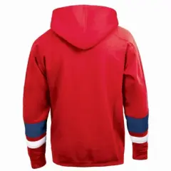 NHL Washington Capitals Men's Long Sleeve Hooded Sweatshirt with Lace