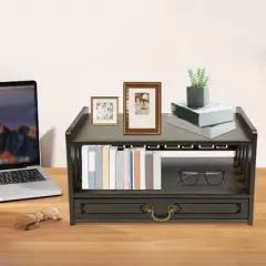 YIYIBYUS Meditation Storage Table, Altar Table with Drawer, Desktop Organizer