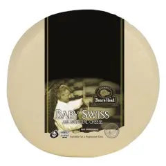 Boar's Head Baby Swiss Cheese - 5lbs - price per lb