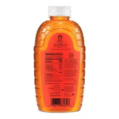 Nature Nate's 100% Pure Raw and Unfiltered California Honey - 32oz