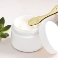 Unique Bargains Portable Flat Head Mini Makeup Cosmetic Spoon 2 Pcs