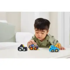 VTech Go! Go! Smart Wheels 3-Pack Race Car + Sports Car + Tow Truck - Open Box
