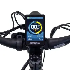 GOTRAX Adult Fat Tire 26" Step Through Electric Hybrid Bike - Green