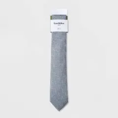Men's Non Solid Striped Tie - Goodfellow & Co&trade; Silver