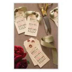 Avery Double Wired Shipping Tags, 11.5 pt Stock, 4.25 x 2.13, Manila, 1,000/Box