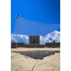 Ready Covers SunShade 10x10 w/4 Poles - Royal