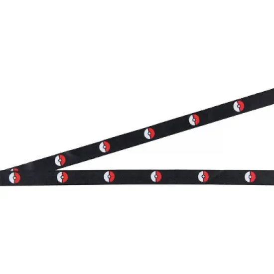 Pokemon 133 Eevee ID Badge Holder Lanyard With Rubber Charm and Break Away Clip image {2}