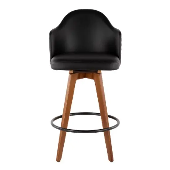 26" Ahoy Mid-Century Modern Counter Height Barstool - LumiSource image {5}