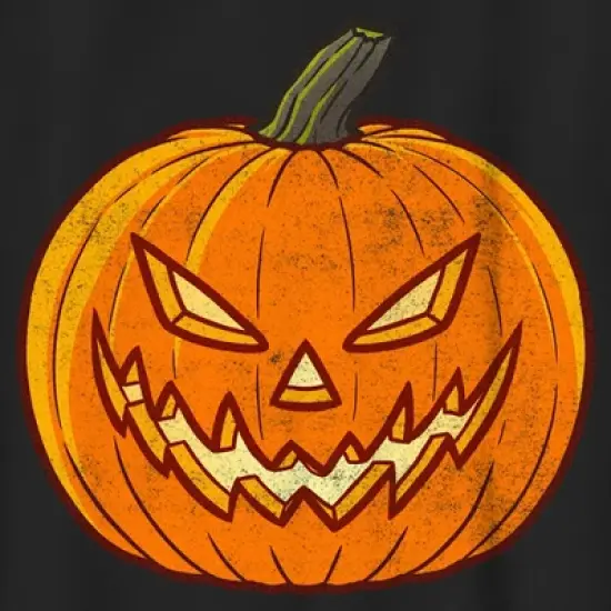 Boy's Lost Gods Halloween Evil Jack-O'-Lantern T-Shirt image {1}