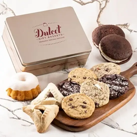 Dulcet Gift Baskets Whoopie Pie and Cookies Gift Basket, Housewarming Food Gifts For Siblings, Parents, Close friends, Neighbors, Cousins, Relatives image {5}