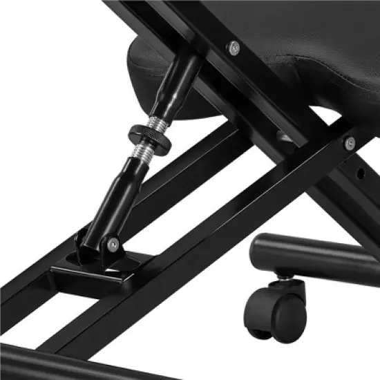 Yaheetech Ergonomic Kneeling Chair Adjustable Knee Stool Posture Corrective Chair,Black image {5}
