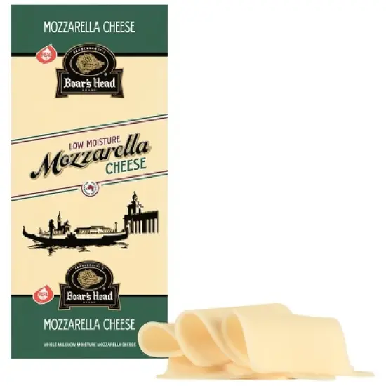 Boar's Head Whole Milk Mozzarella Cheese - 6.5lbs - priced per lb image {3}