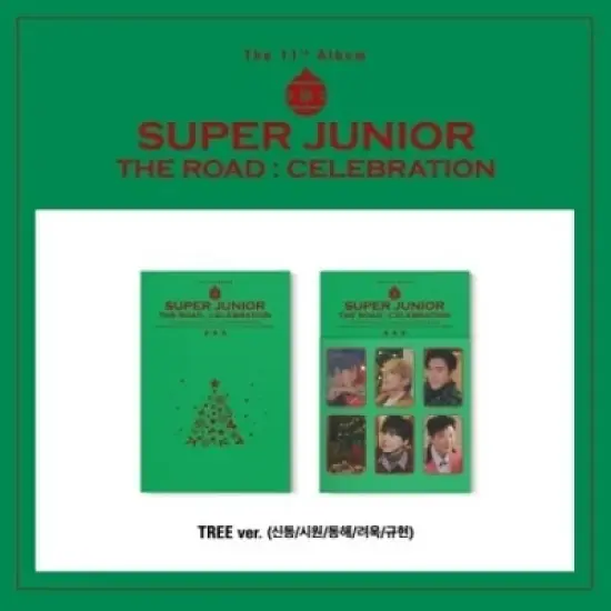 Super Junior - The Road : Celebration - Tree Version (CD) image {1}