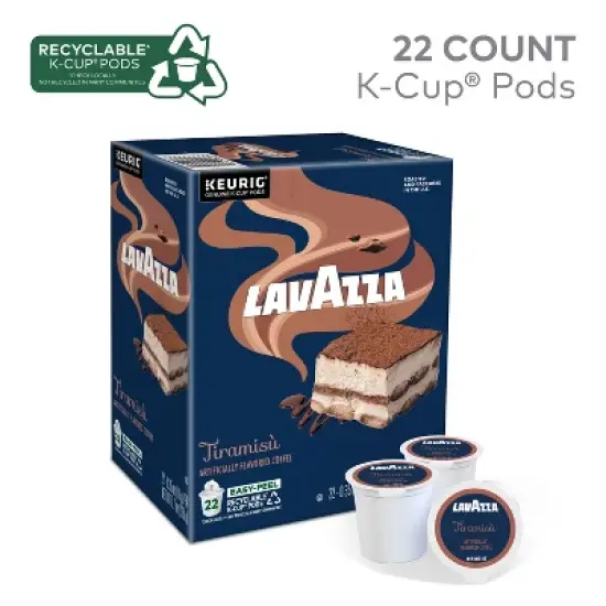 Lavazza Tiramisu Medium Roast Keurig K-Cup Coffee Pods - 22ct image {1}