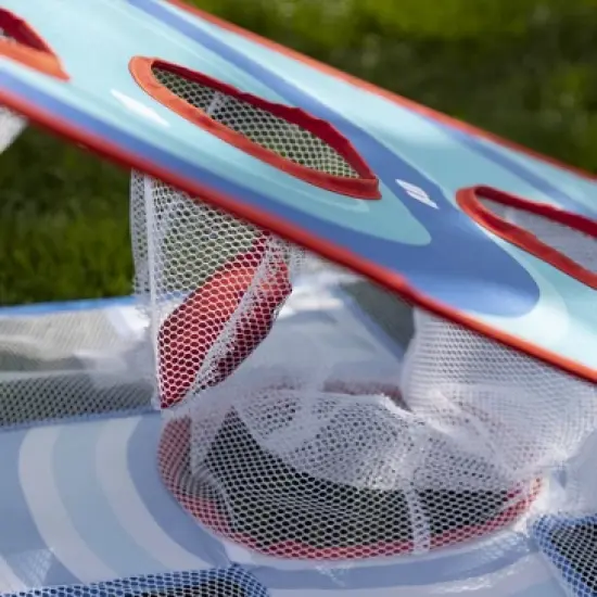 HearthSong 3-in-1 Portable Pop-Up Target Game Set with 6 Bean Bags&mdash;Skee-Ball, Bean Bag Toss, and Bulls-Eye Target image {5}