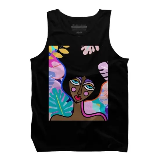 Men's Design By Humans SUMMER DREAMS By ASPAINTINGS Tank Top image {2}