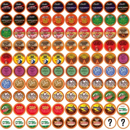Two Rivers Coffee Bit of Everything Variety Sampler Pack, 2.0 Keurig, 100 Count image {11}