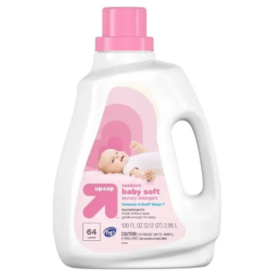 Baby HE Liquid Laundry Detergent - 100 fl oz - up & up&trade; image {4}