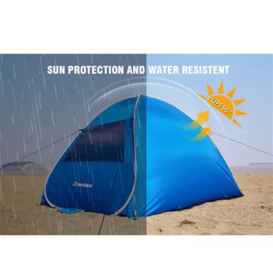 EchoSmile 4-Person Nylon Dome Tent image {7}