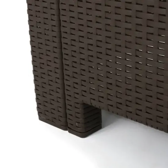 St. Paul Wicker Outdoor Patio Sofa - Christopher Knight Home
 image {3}