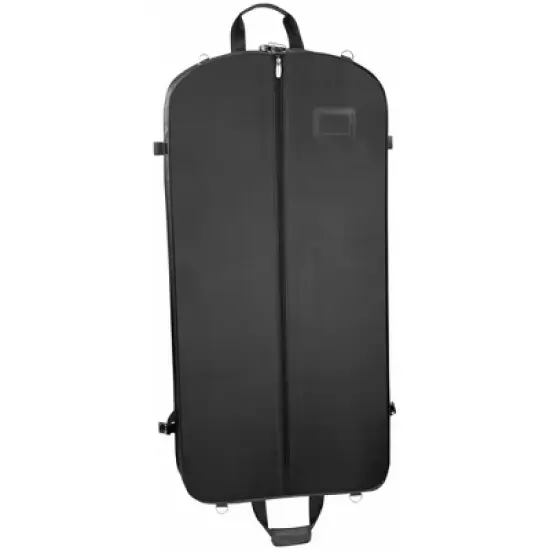WALLYBAGS WallyBags 45" Premium Extra Wide Garment Bag with shoulder strap and two large pockets image {1}