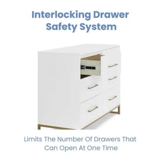 Delta Children Jade 6 Drawer Dresser image {2}