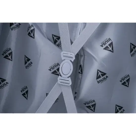 InUSA Pilot Lightweight Hardside Medium Checked Spinner Suitcase - Navy Blue image {11}