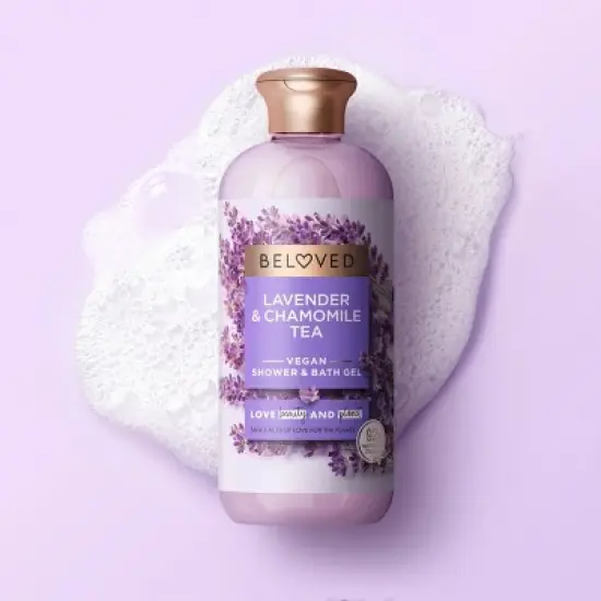 Beloved Lavender & Chamomile Shower & Bath Gel 11.8oz image {3}