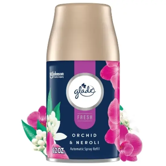 Glade Automatic Spray Air Freshener Refill Orchid & Neroli - 6.2oz image {14}