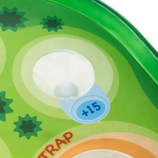 HearthSong Arcade Golf Putting Game for Kids with Two Golf Clubs and Six Golf Balls image {5}