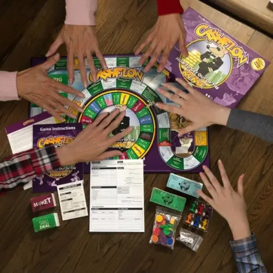 Rich Dad CASHFLOW How To Get Out Of The Rat Race Strategic Investing Educational Board Game for Family Financial Literacy image {3}