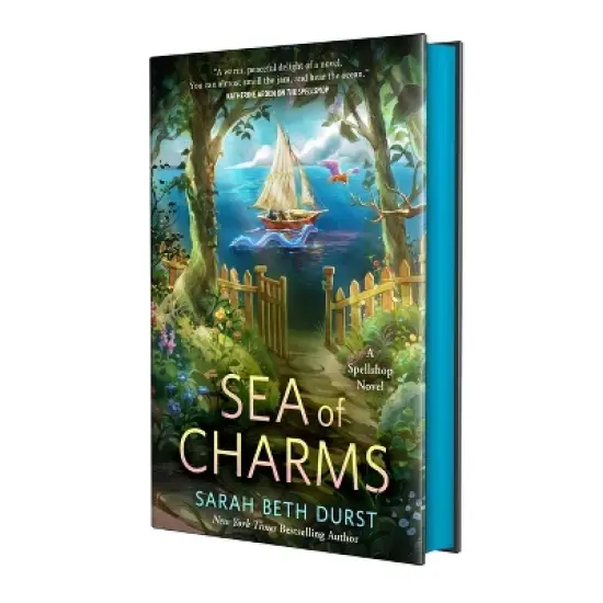Sea of Charms - (Spellshop) by  Sarah Beth Durst (Hardcover) image {1}
