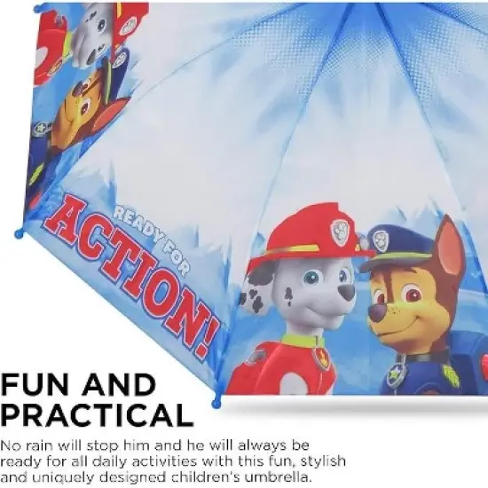 Paw Patrol Raincoat and Umbrella Set, Kids Ages 2-7 image {2}