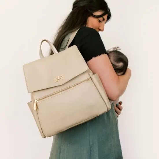 Freshly Picked Mini Classic Diaper Bag - Birch image {7}