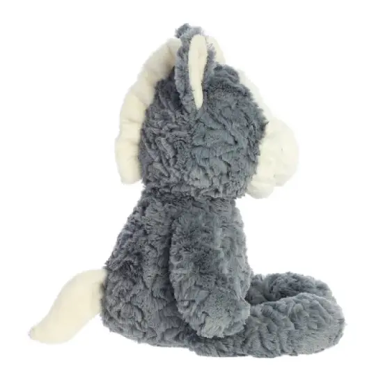 ebba Huggy Collection 13" Payton Pony Grey Stuffed Animal image {2}