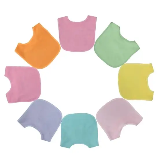 Neat Solutions 8pk Solid Bib Set image {6}