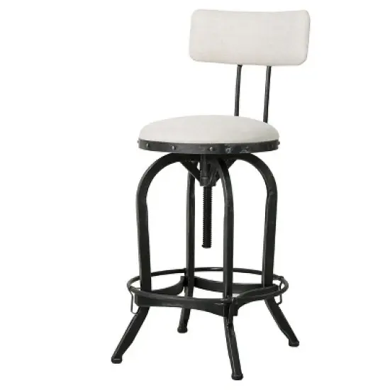 Stirling Adjustable Barstool - Christopher Knight Home image {4}