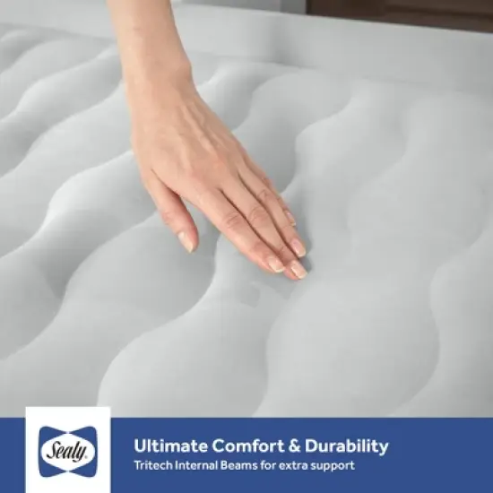 SEALY Tritech 20" Air Mattress Bed Indoor or Outdoor Camping Inflatable Airbed with Built in AC Pump, Headrest, Storage Bag, and Repair Patch, 2 Pack image {3}