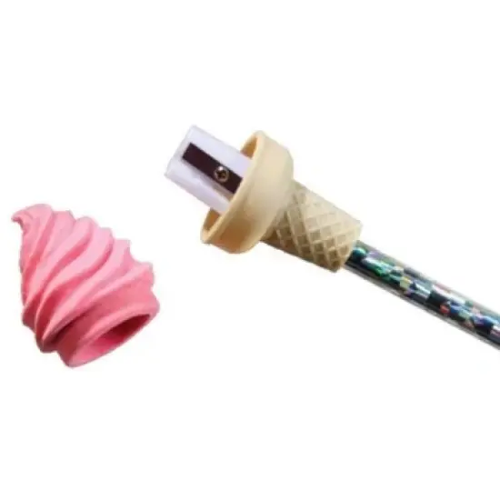 Sweet Treats Erasing! Ice Cream Shoppe Scented Sharpeners & Erasers (6 Pack) image {3}