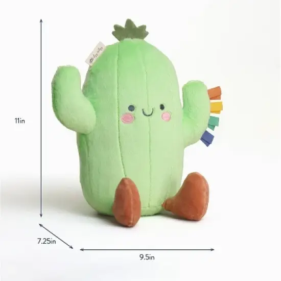 Itzy Ritzy Sweetie Snuggles Plush Stuffed Animal - Cactus image {6}