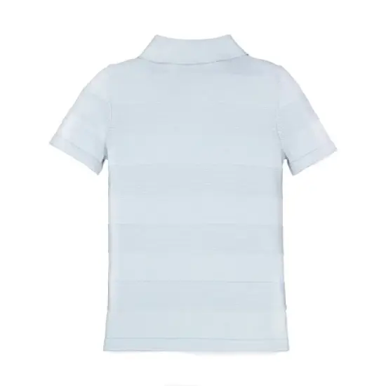 Hope & Henry Boys' Short Sleeve Sweater Polo, Infant image {2}