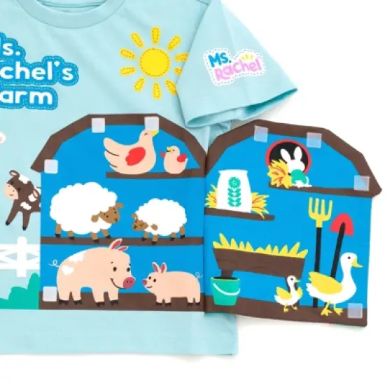 Ms. Rachel T-Shirt with 3D Flap Toddler image {3}