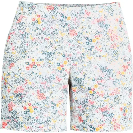 Lands' End Women's Pull On 7" Knockabout Chino Shorts image {10}