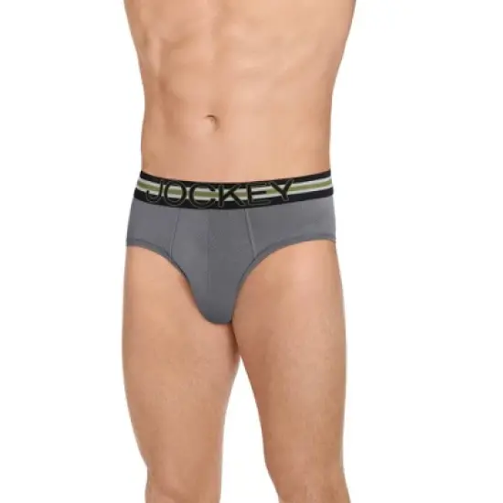 Jockey Men's Sport Stability Pouch Microfiber Brief image {2}